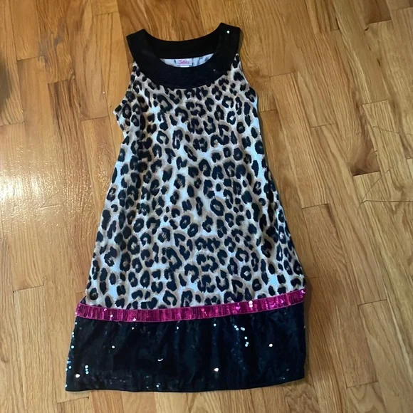 Justice | Dresses | Cheetah Print Size Dress From Justice | Poshmark